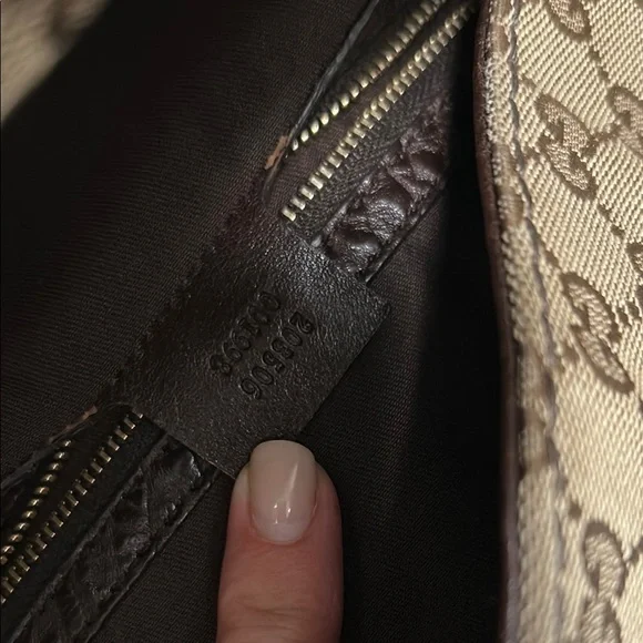 Gucci Monogram Canvas and Leather Bag - Picture 3 of 5